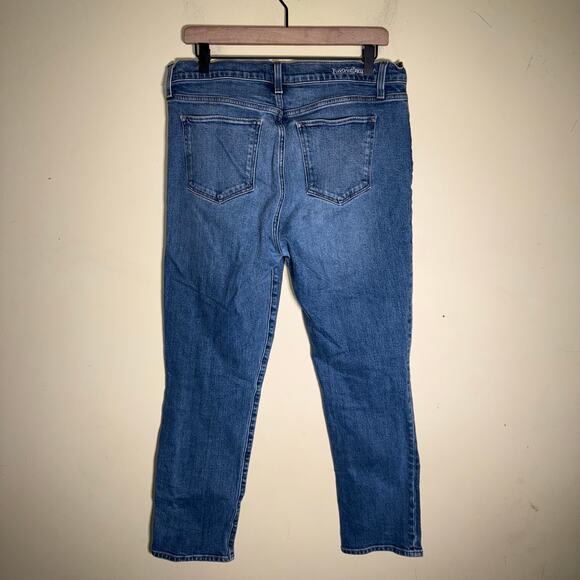 FAVORITE DAUGHTER The Erin High Rise Slim Straight classic denim jeans 32 - Picture 12 of 12